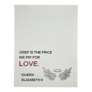 Grief is the Price We Pay for Love