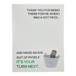 Thank You Hot Mess Card