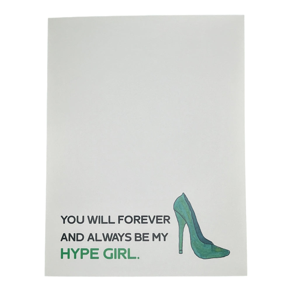 Hype Girl Card