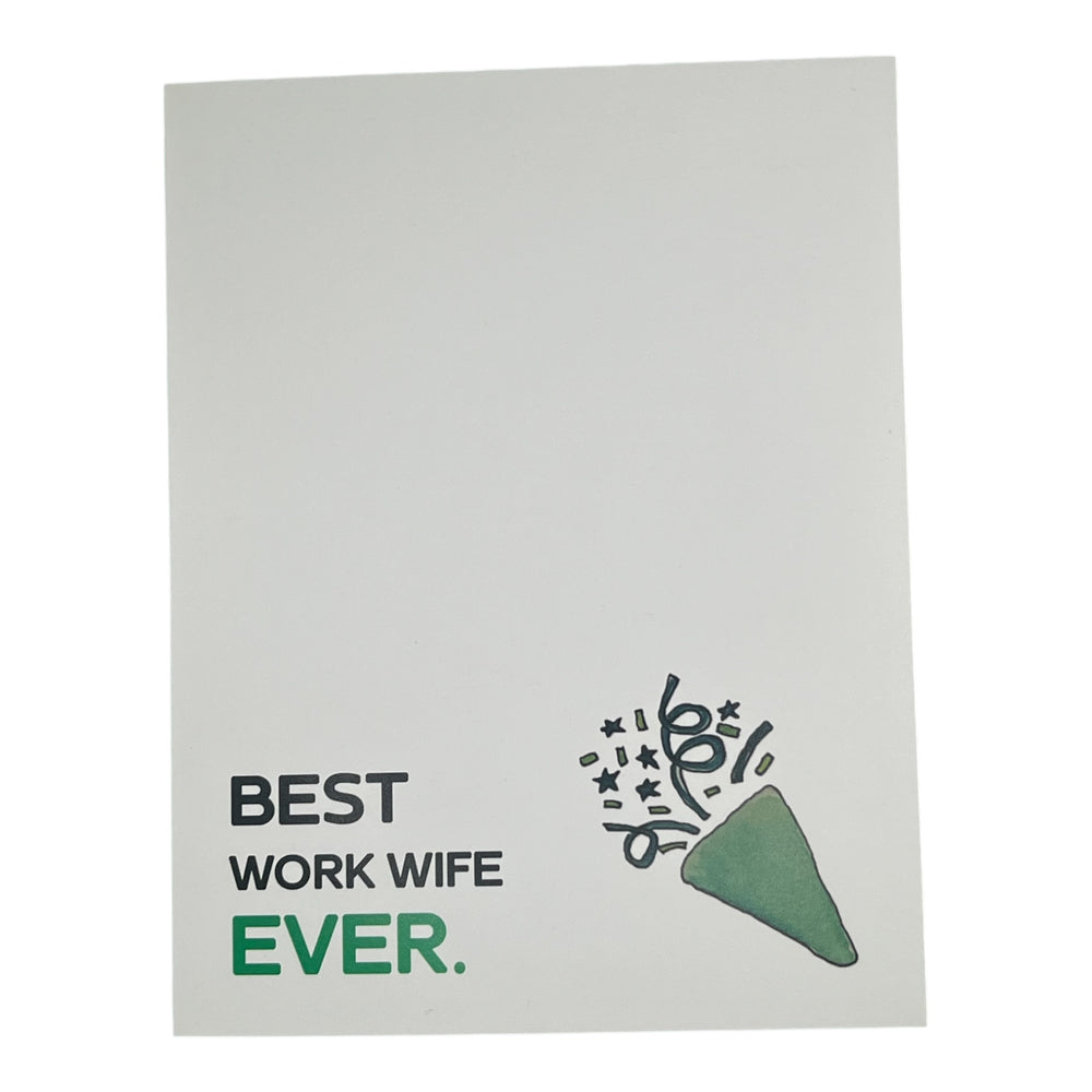 Best Work Wife Ever Card