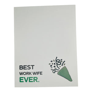 Best Work Wife Ever Card