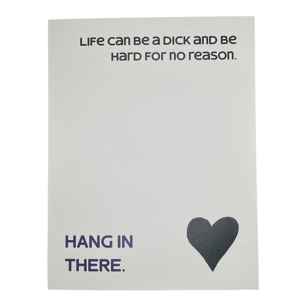 Hard For No Reason Card