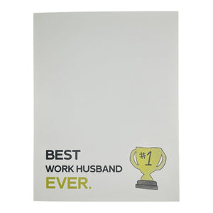 Best Work Husband Ever Card