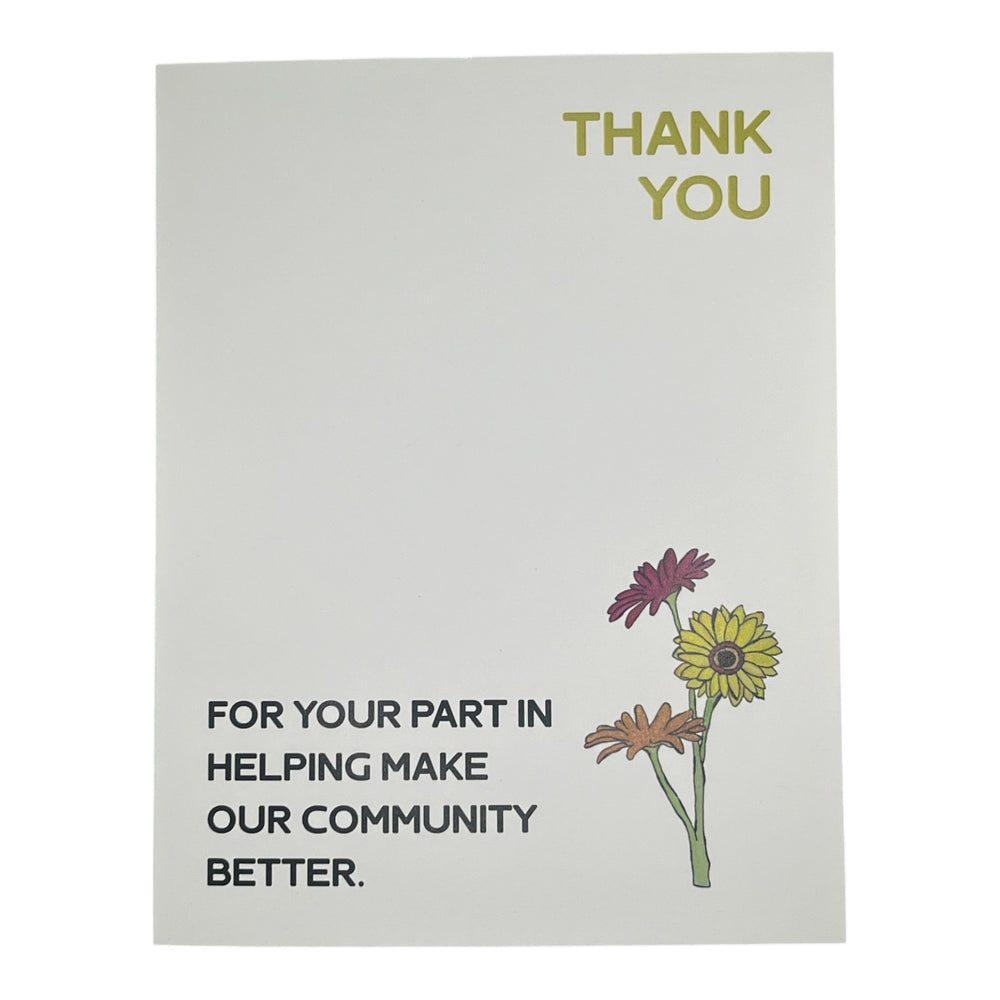 Our Community Card