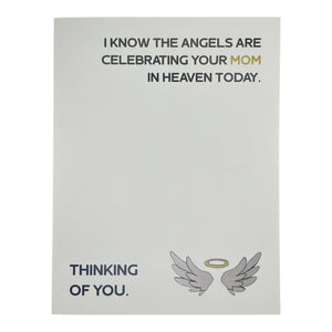 Angels are Celebrating your Mom Today Card