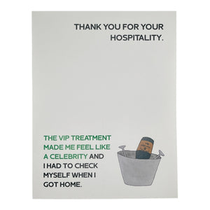 VIP Treatment Card