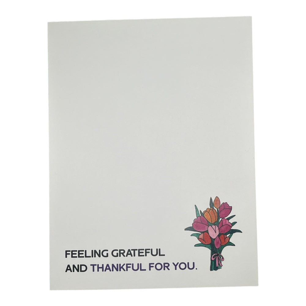 Grateful and Thankful for You Card