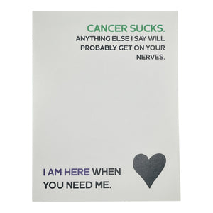 Cancer Sucks Card