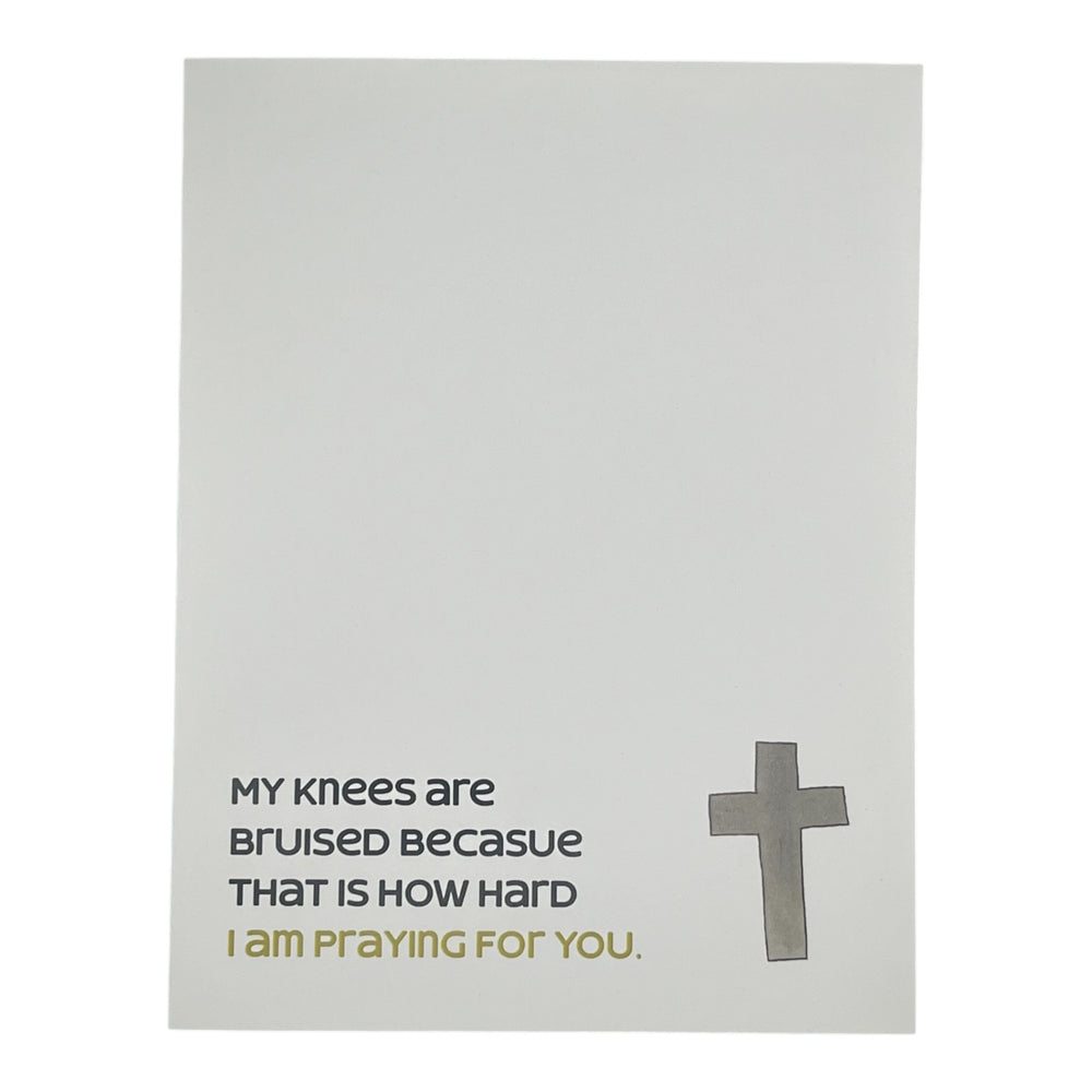 Praying Hard for You Card