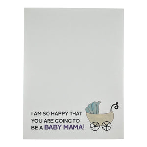 Congrat's Baby Mama Card