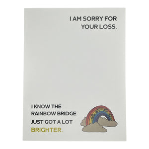 The Rainbow Bridget Just Got a Lot Brighter Card