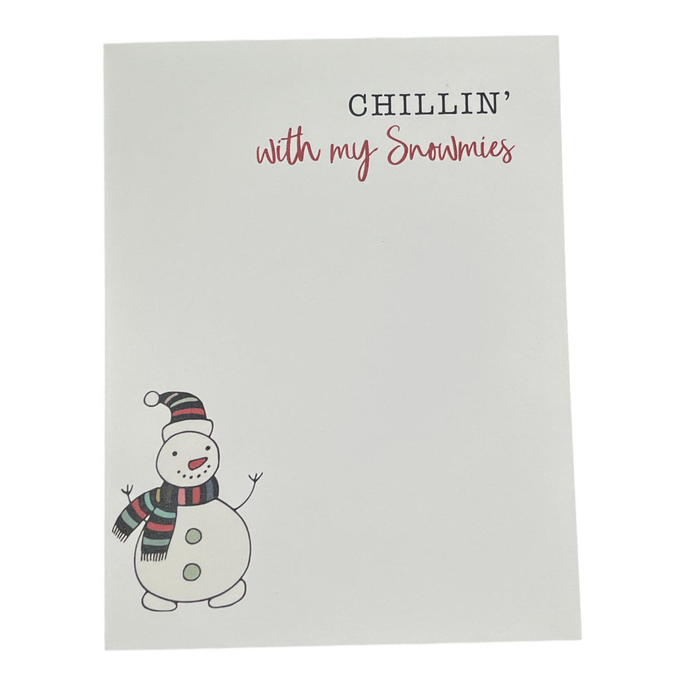 Chillin with my Snowmies Card