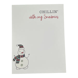 Chillin with my Snowmies Card