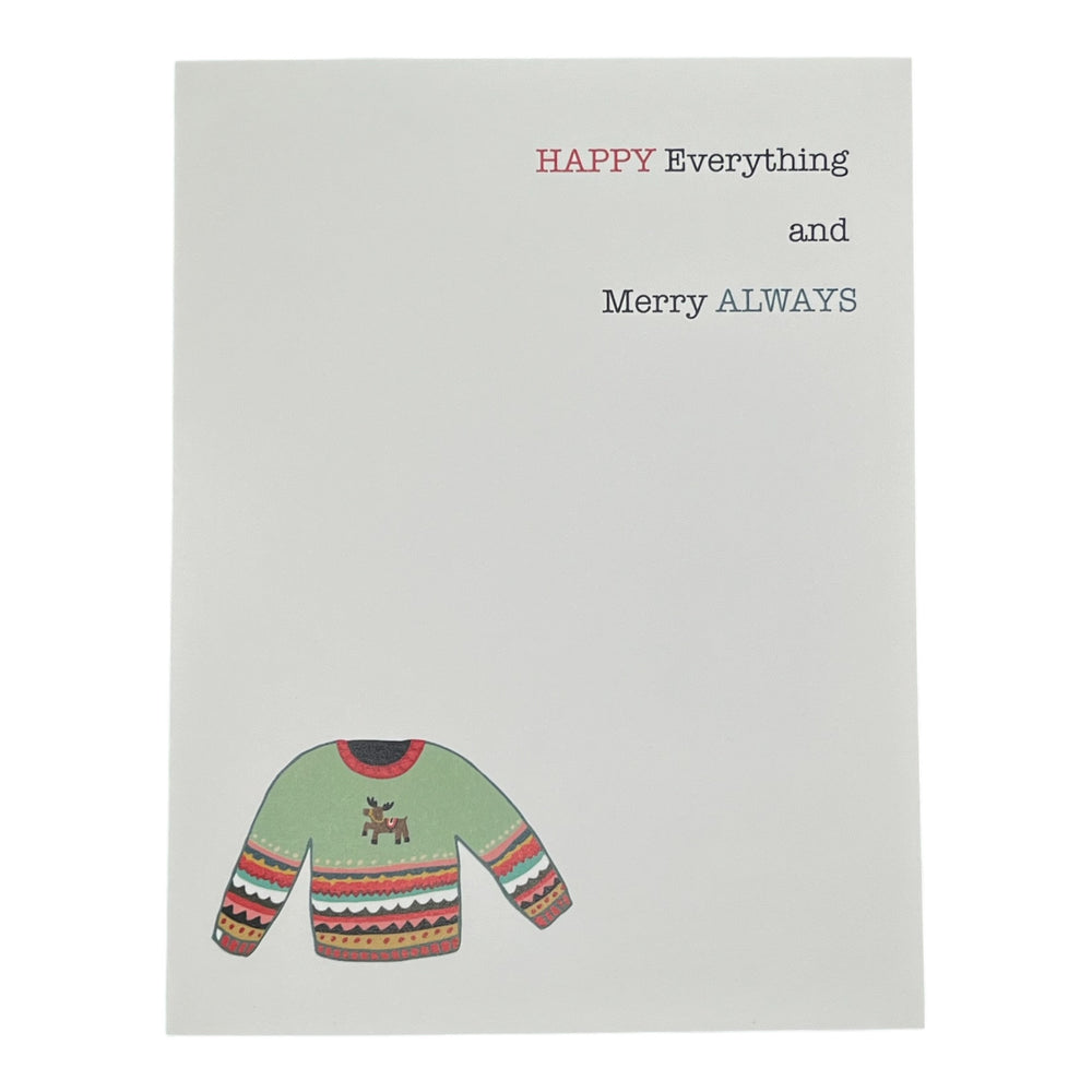 Happy Everything and Merry Always Card