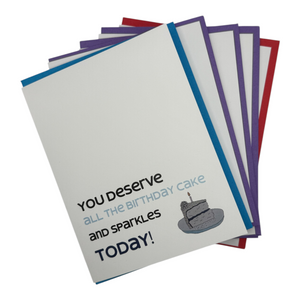 Birthday 5 Card Pack