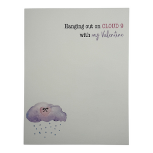 Cloud 9 With My Valentine Card