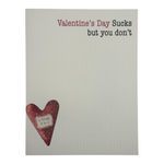Valentine's Day Sucks Card