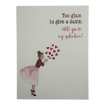 Too Glam to Give a Damn Card