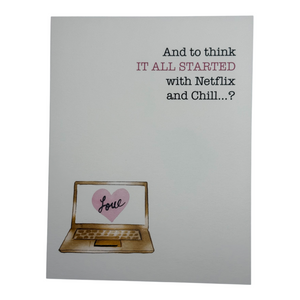 Netflix and Chill Card