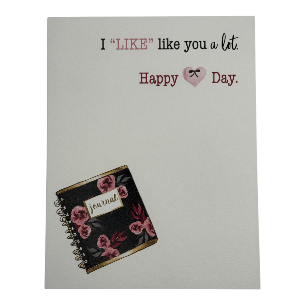 I "Like" Like You a Lot Card