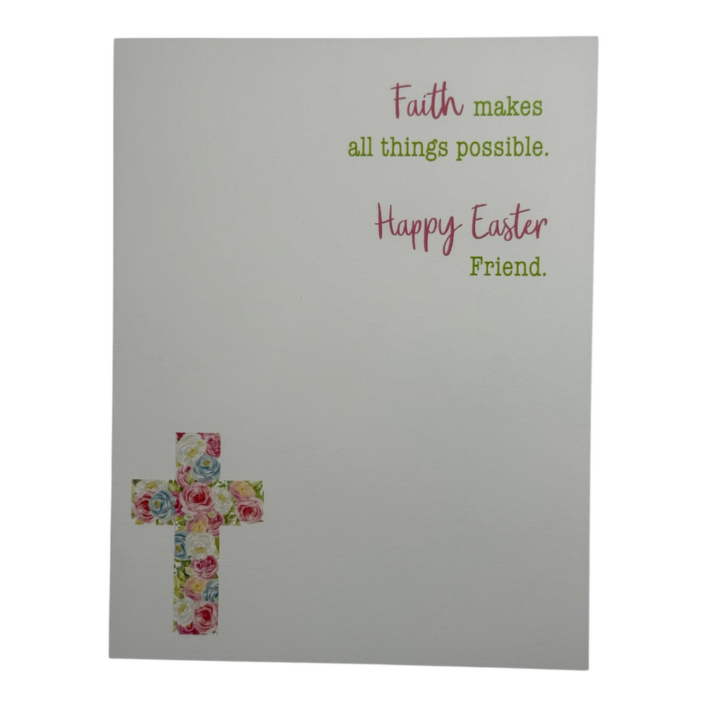 Faith Makes All Things Possible Card