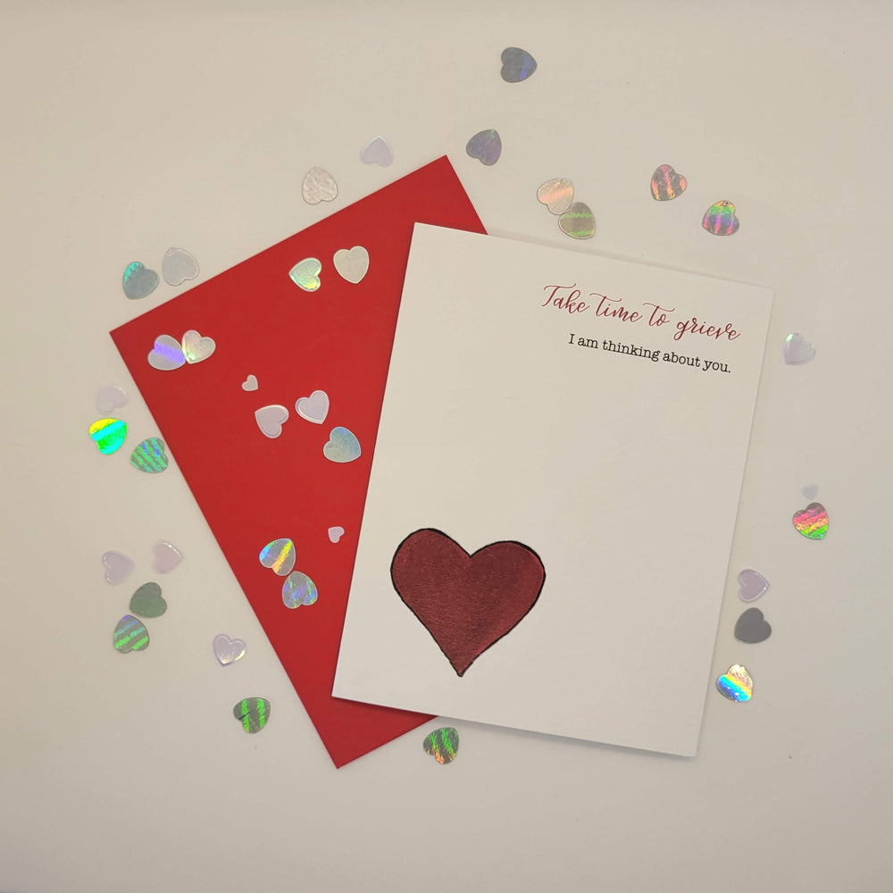Take Time to Grieve Card