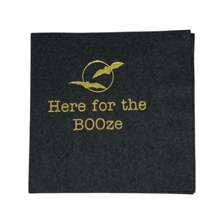 Here for the BOOze Cocktail Napkins