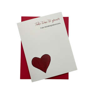 Take Time to Grieve Card