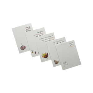 Spooky, Grateful and Sparkly Card Pack